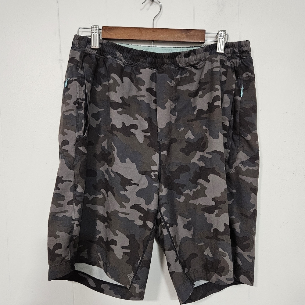 Birddogs Wyatt Slurp Gray Camo Shorts 9"